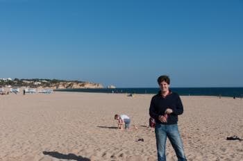 Portimao. Una de las muchas buenas playas del Algarve. Lo que no vale nada es Portimao en sí.